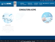 Tablet Screenshot of grupoacms.com